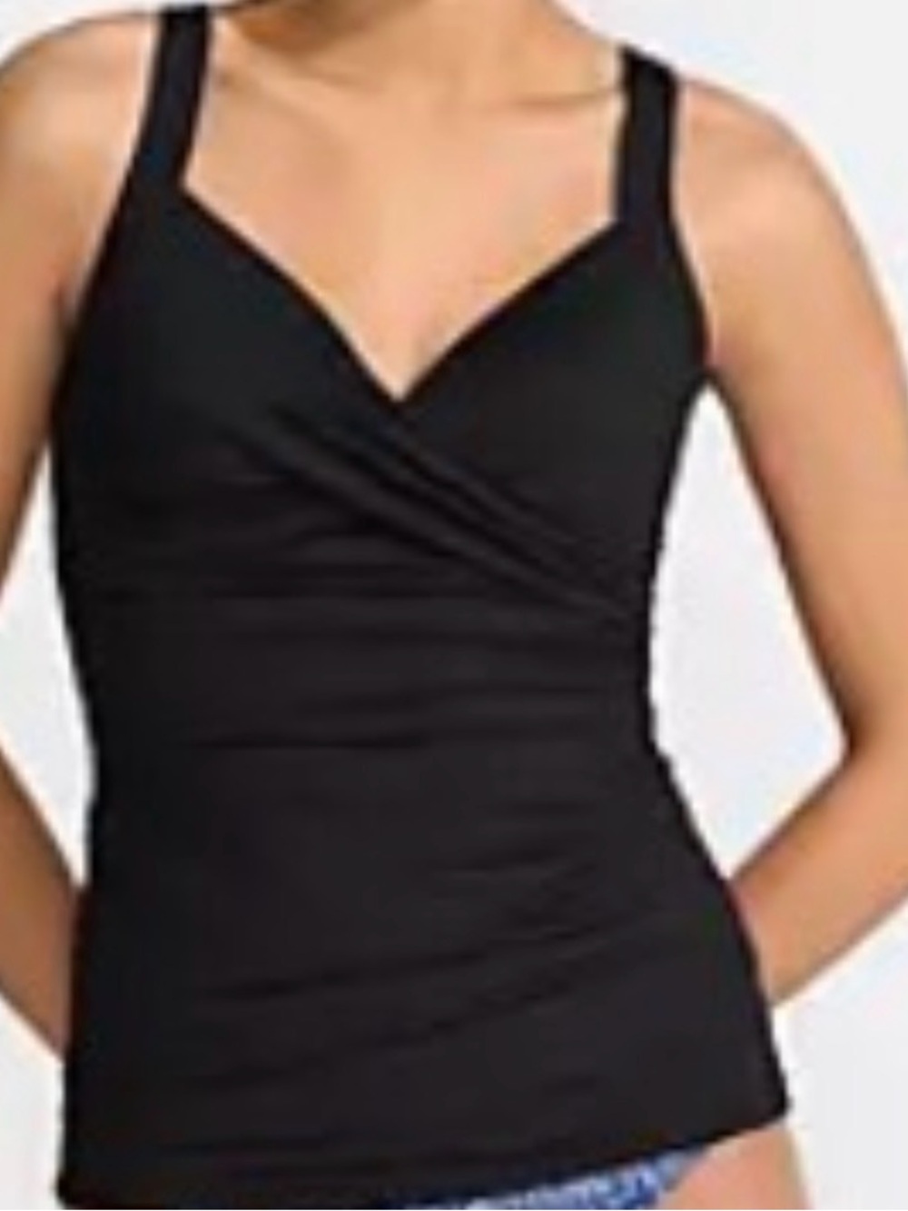 Land’s End Swim Top and Tummy Support  High Rise Skirt both size 12